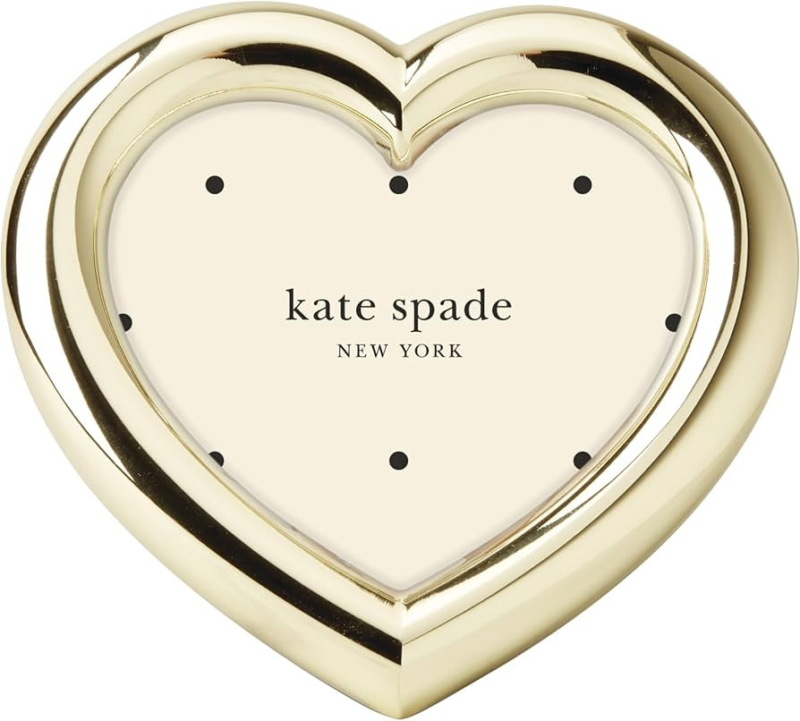 Kate Spade new york Charmed Life Gold Heart Frame | Amazon (US)