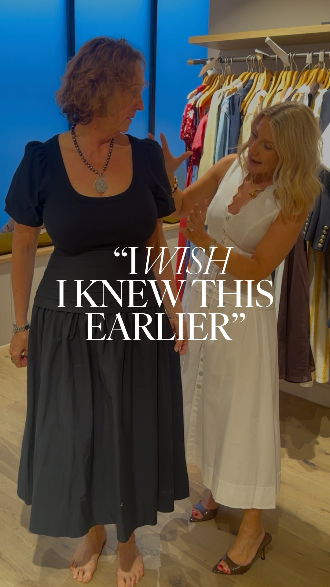 If you’ve ever stood in front of your wardrobe thinking “why doesn’t this work on me?” this is exactly what we help with. It’s what we do all day, every day.

Look at what happens when a dress works with your shape, not against it.
 
✅ It follows your bust
✅ Defines the waist
✅ Brings everything back into balance.

Get that right, and you naturally look more streamlined and put together.



#LTKover50style #LTKuk #LTKspring