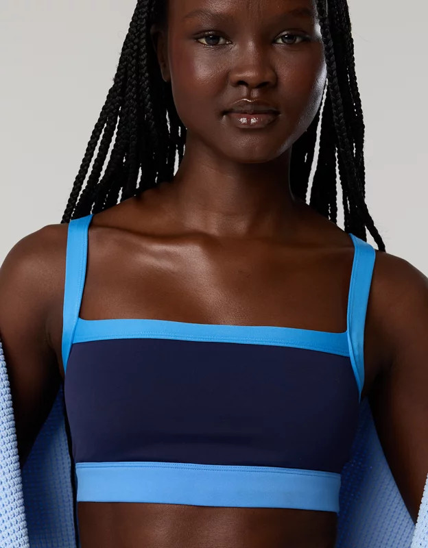 OFFLINE By Aerie Real Me XTRA Colorblock Sports Bra | Aerie