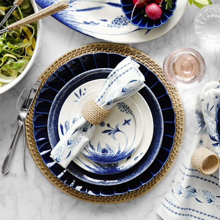 Light Woven Napkin Rings, Set of 4 | Williams-Sonoma