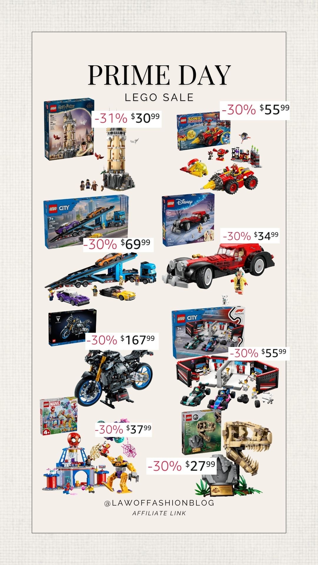 Amazon prime day deals Legos on sale 30% off toys sale

#LTKSaleAlert
