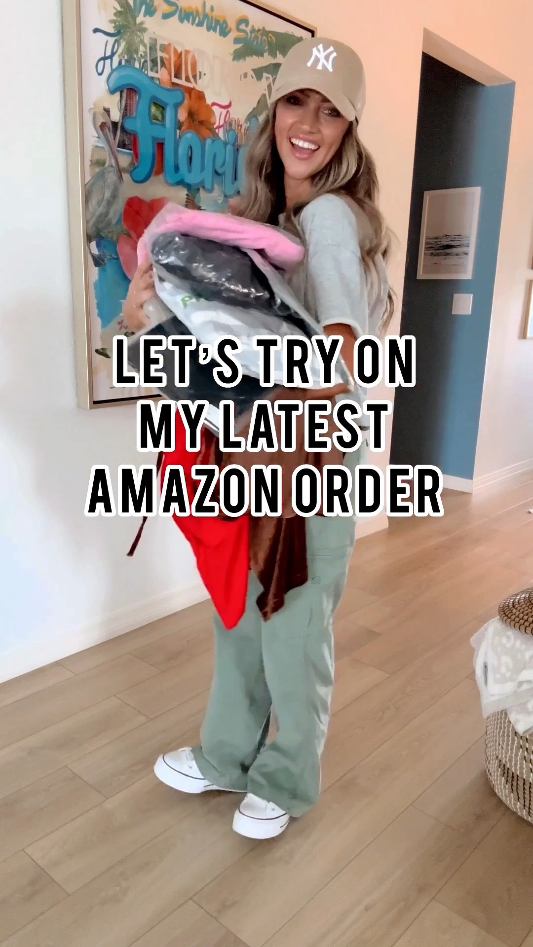 AMAZON TRY ON! 🙌🏻 I ordered my true size small in each item EXCEPT the pink hoodie and grey hoodie — I ordered up a size to the M for those to be loose. The cardigan runs VERY oversized, FYI.. so you can size down in that if you don’t want it as oversized. I looove how long and oversized the tee runs! These haul is all a keep for me — 10/10, highly recommend it all 👌🏻 👏🏻 #amazonwin 👉🏻👉🏻for reference: I’m a little over 5’3, 36B bust, true size is a small or 2/4 in bottoms. #traveloutfit #matchingset #amazonoutfits #affordableoutfits #earlyfall #falltransition #falloutfitinspo 

#LTKSeasonal #LTKVideo #LTKFindsUnder50