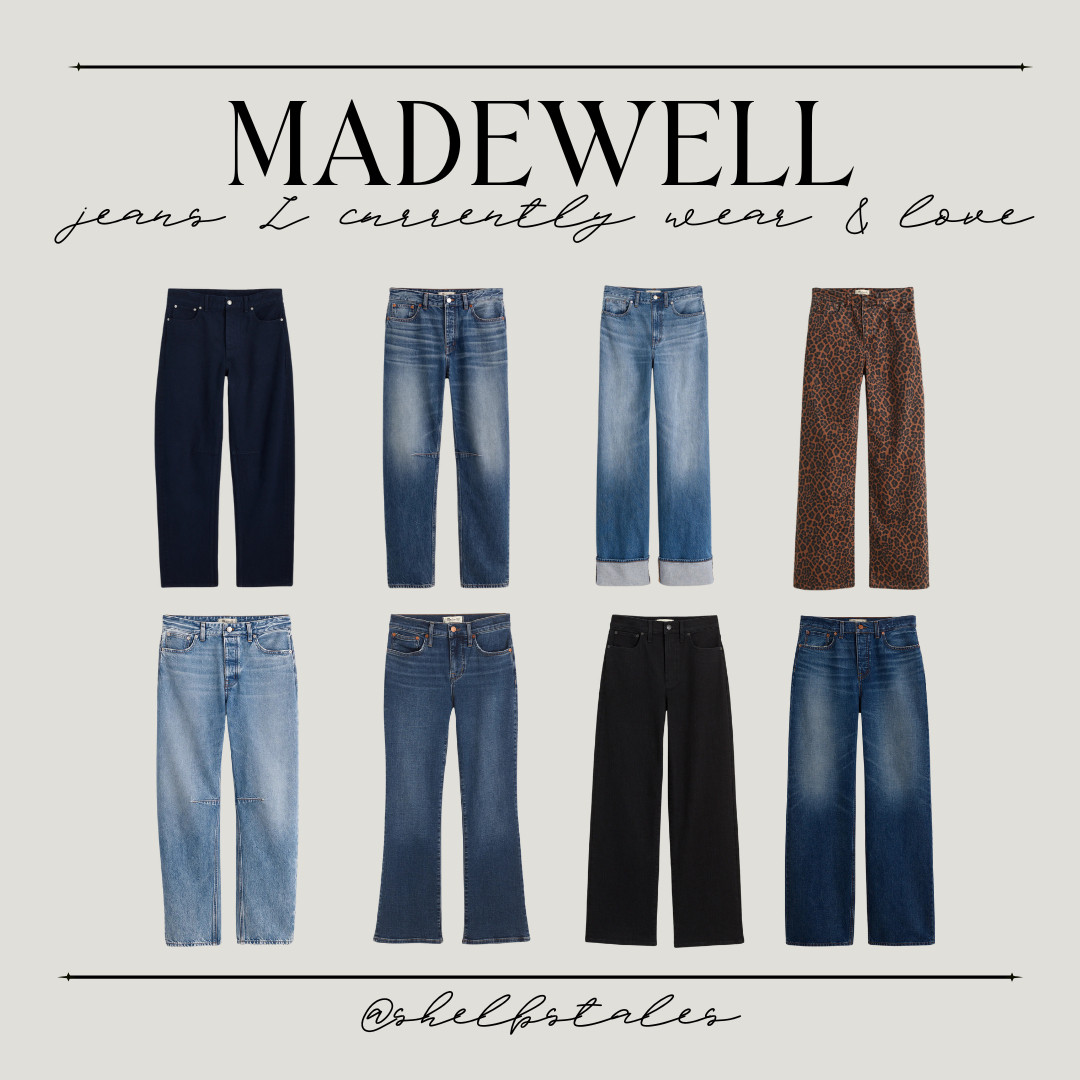 Madewell jeans I currently wear & love! 

 #LTKStyleTip