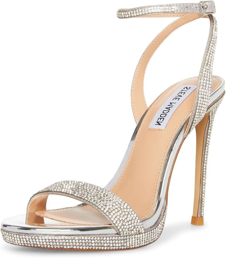Steve Madden Women's Wafer Heeled Sandal | Amazon (US)