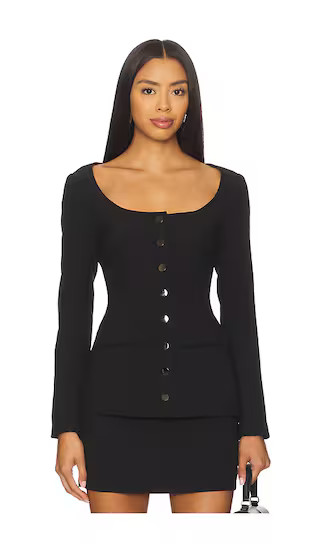 Almeda Blazer in Black | Revolve Clothing (Global)