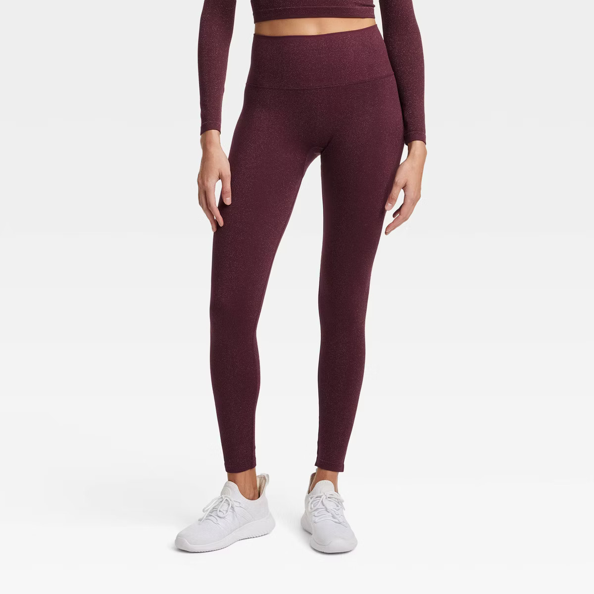 Women's Lurex Seamless High-Rise Leggings - All In Motion™ | Target