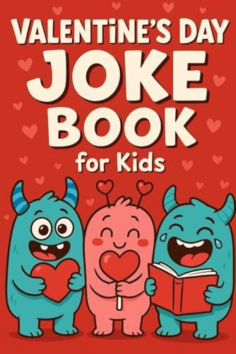 Valentines Day Gifts for Kids: Joke Book: 200 Valentine Laughs, Tongue Twisters, and Easy Word Ga... | Amazon (US)