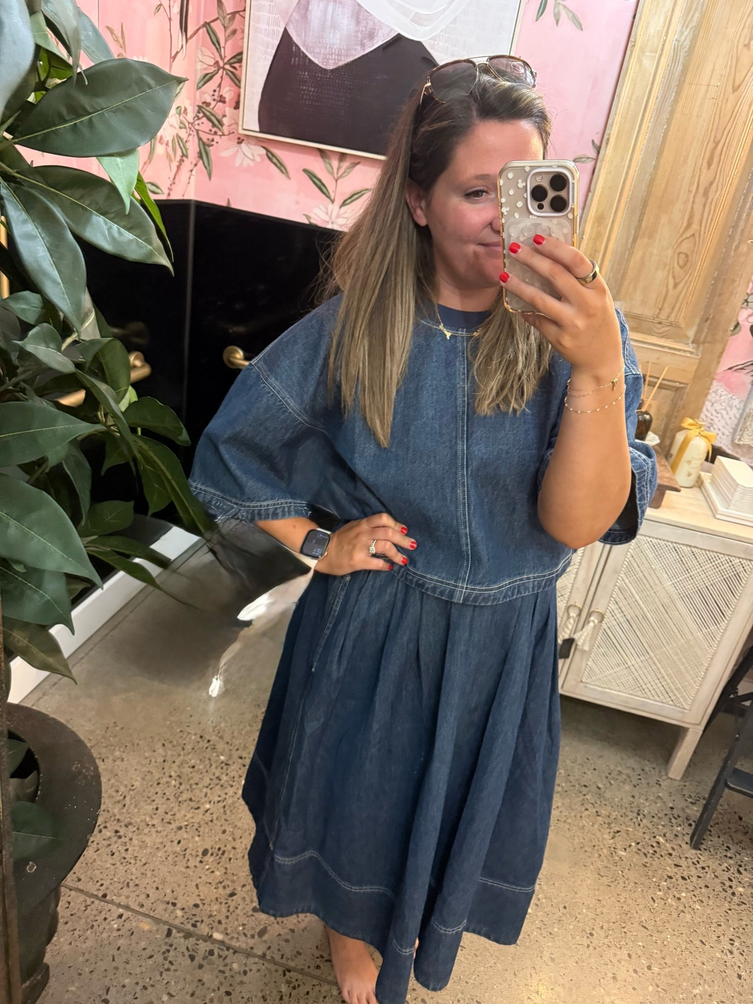 The denim set of my dreamssss 💙

#LTKootd #LTKmomlife #LTKMidsize