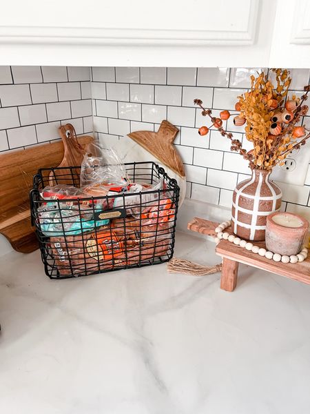 Fall kitchen
Fall decor
Kitchen decor
Wire basket

#LTKhome #LTKstyletip #LTKSeasonal
