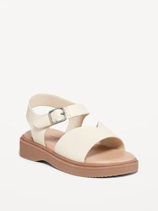 Chunky Faux-Leather Sandals for Toddler Girls | Old Navy (CA)
