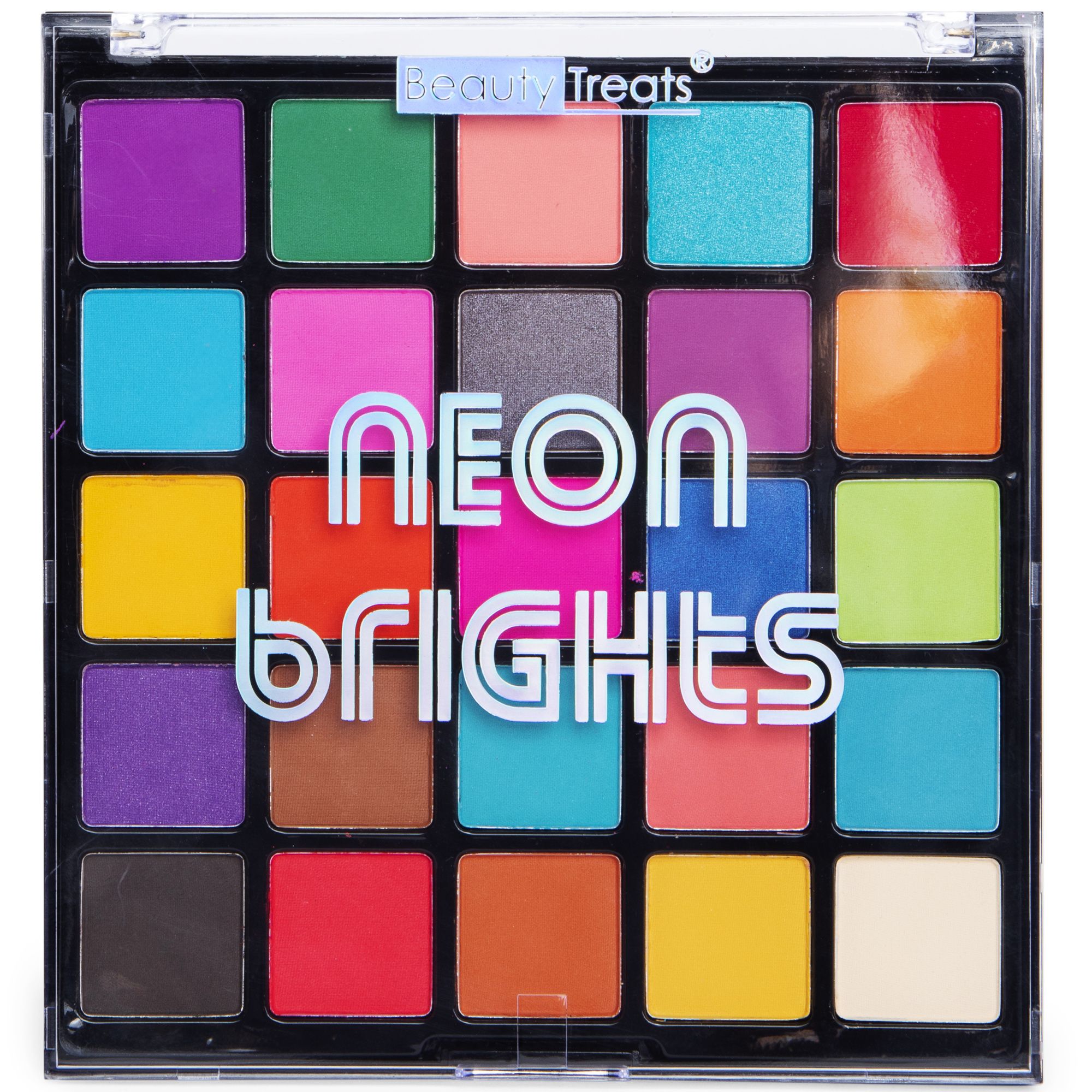 neon brights eyeshadow palette 25-piece set | Five Below