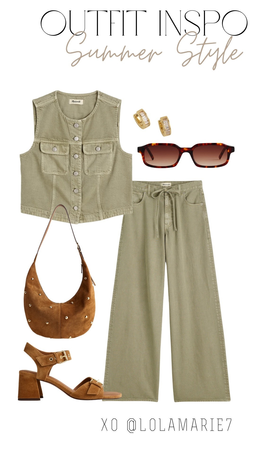 Outfit Inspo — Summer Style! 🫶🏼

#madewell

#LTKSeasonal #LTKStyleTip #LTKItBag