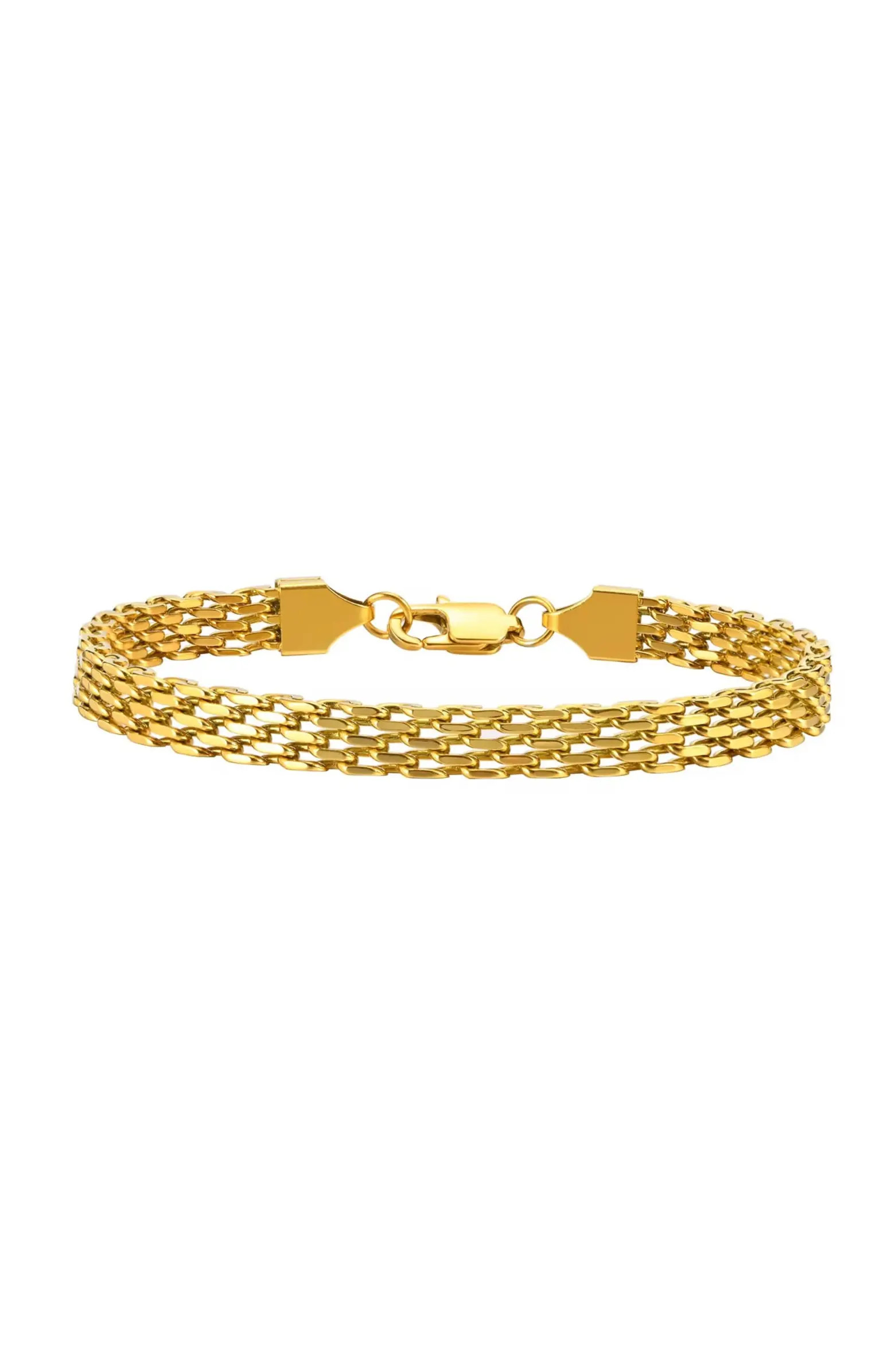 Elena Adjustable Stackable Link Bracelet | Nordstrom