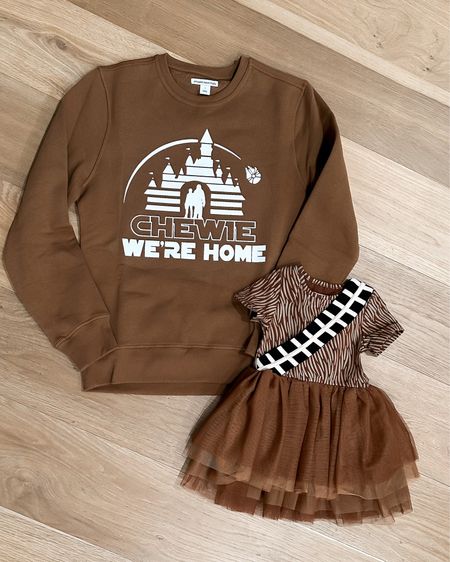 Cannot wait to go to Disney!! 
I had to make my sweatshirt myself since I didn’t have time to order one but you can grab one on Etsy! 
This Chewbacca dress is from @Taylorjoelledesigns on Instagram!

#starwars



#LTKfamily #LTKstyletip #LTKFind