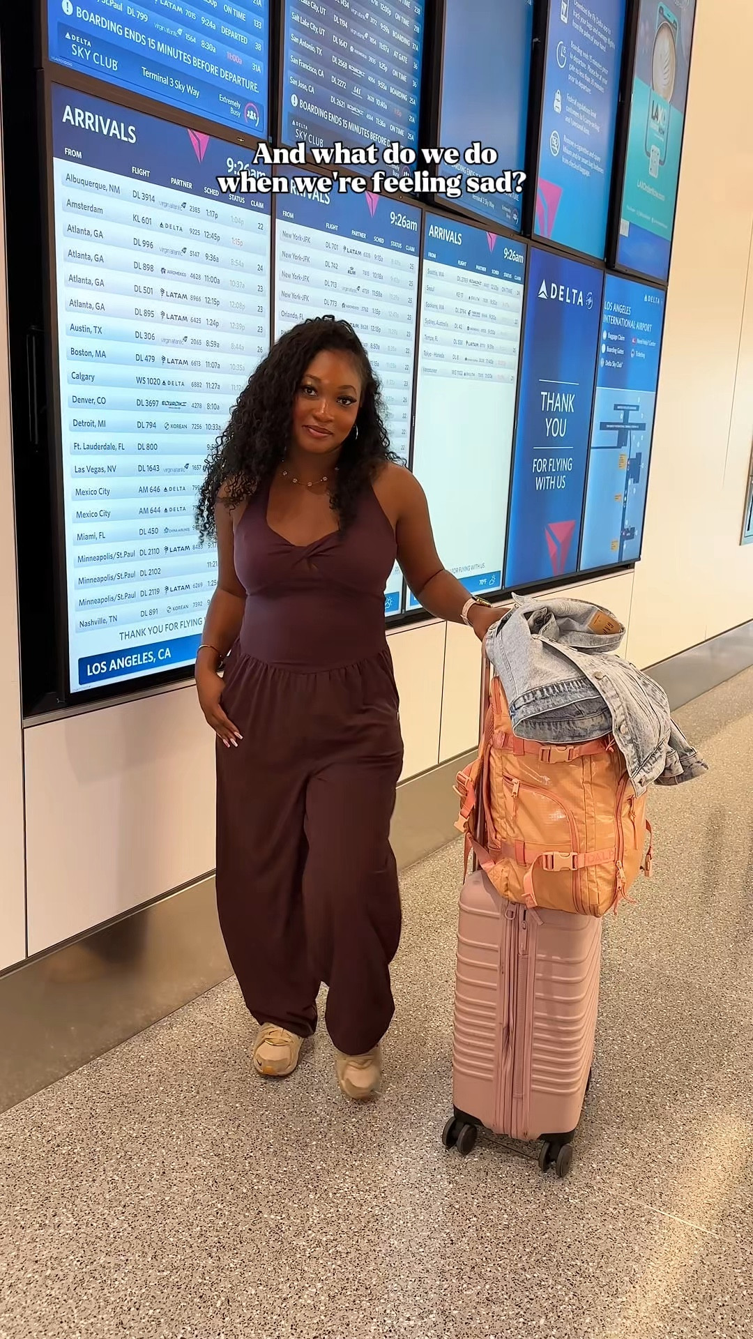 We look for flights and wear our @fabletics as our airport fit ✈️✨💕 #fabletics 

This outfit is sooo comfy and perfect for a travel day 😍 plus it looks good! 



#LTKTravel #LTKgrwm #LTKPetite