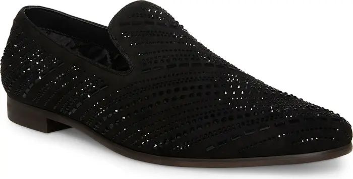 Charles Rhinestone Embellished Smoking Slipper | Nordstrom