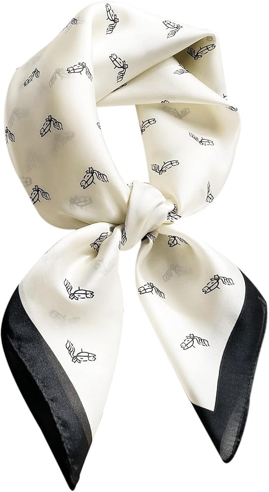 Hioyiwse Satin Bandanas Head Scarf For Women Hair Scarves Accessories Lightweight Fashion Wrap Ne... | Amazon (US)