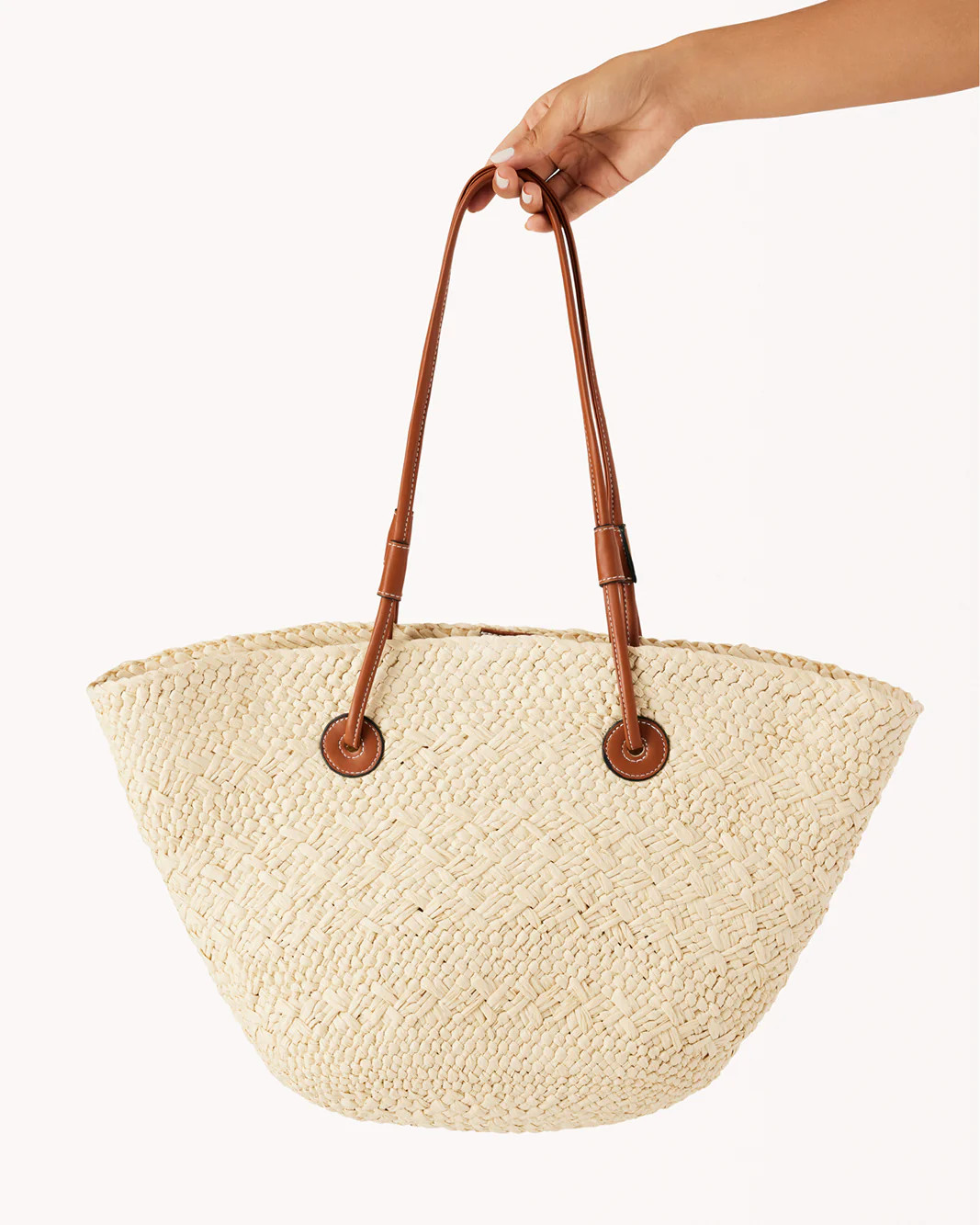 LAI TOTE BAG - NATURAL RAFFIA | Billini (ANZ)