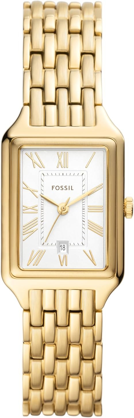 Fossil Women's Raquel Quartz Stainless Steel Three-Hand Watch | Amazon (US)