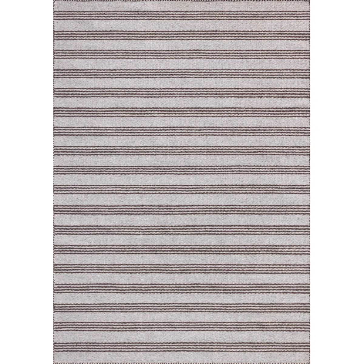 Magnolia Home by Joanna Gaines x Loloi Indoor / Outdoor Charlie Silver / Bark Area Rug | Wayfair North America