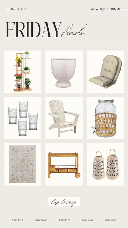 Check out these Friday finds! These are perfect for outdoor entertaining this summer! 

#LTKSeasonal #LTKHome #LTKFamily