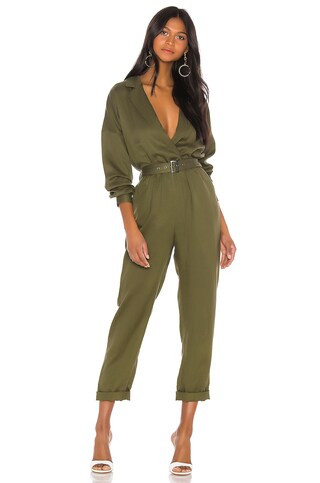 Reed Jumpsuit in Green | Revolve Clothing (Global)