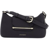Strathberry Black Calfskin Multrees Omni Sac avec zip et bar décoratif | Balardi (US & Canada)