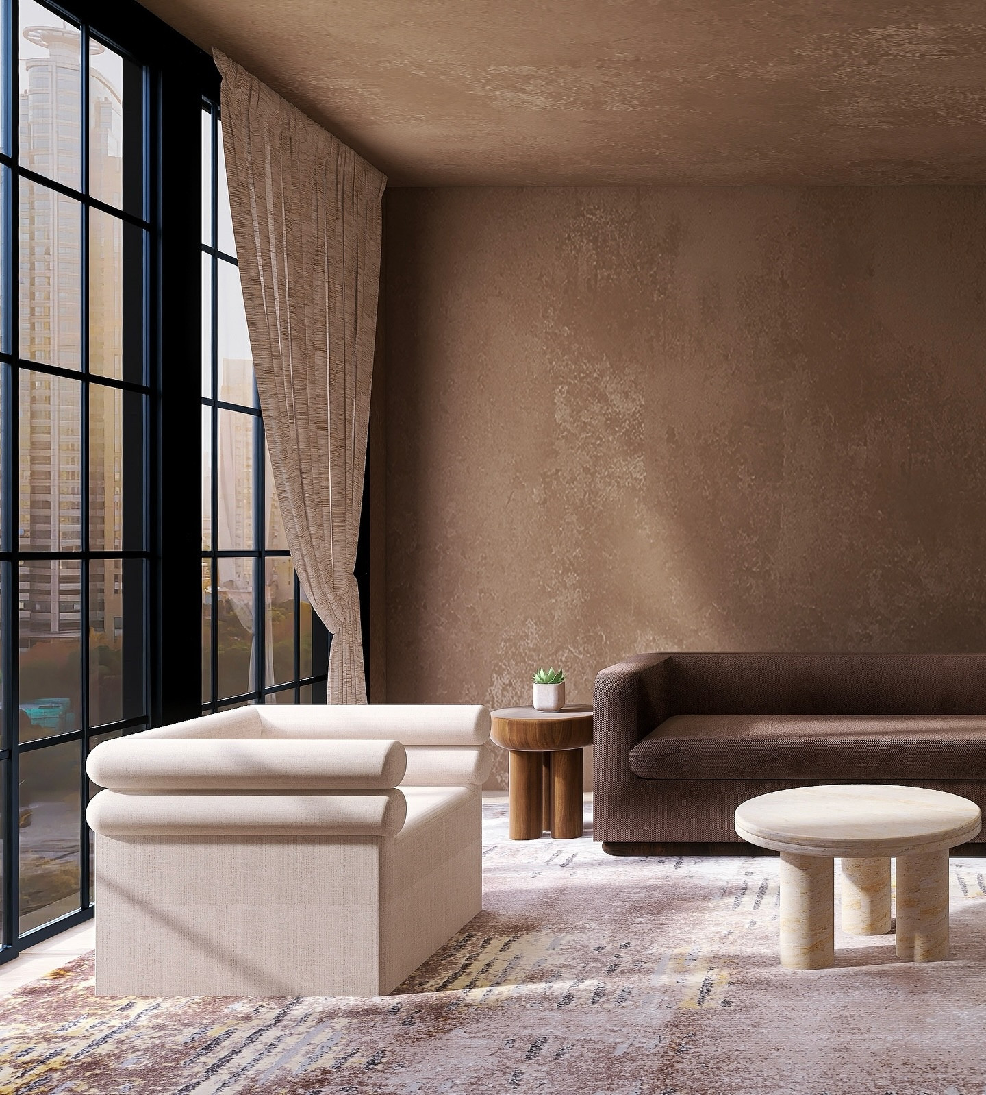 A closer look at the Sculptural Forms Living Room — a curated mix of bold silhouettes and rich textures.
.
Focused on quality, natural materials, and thoughtfully curated pieces designed to create a layered, intentional look. Every item brings shape, weight, and presence to the space.✨