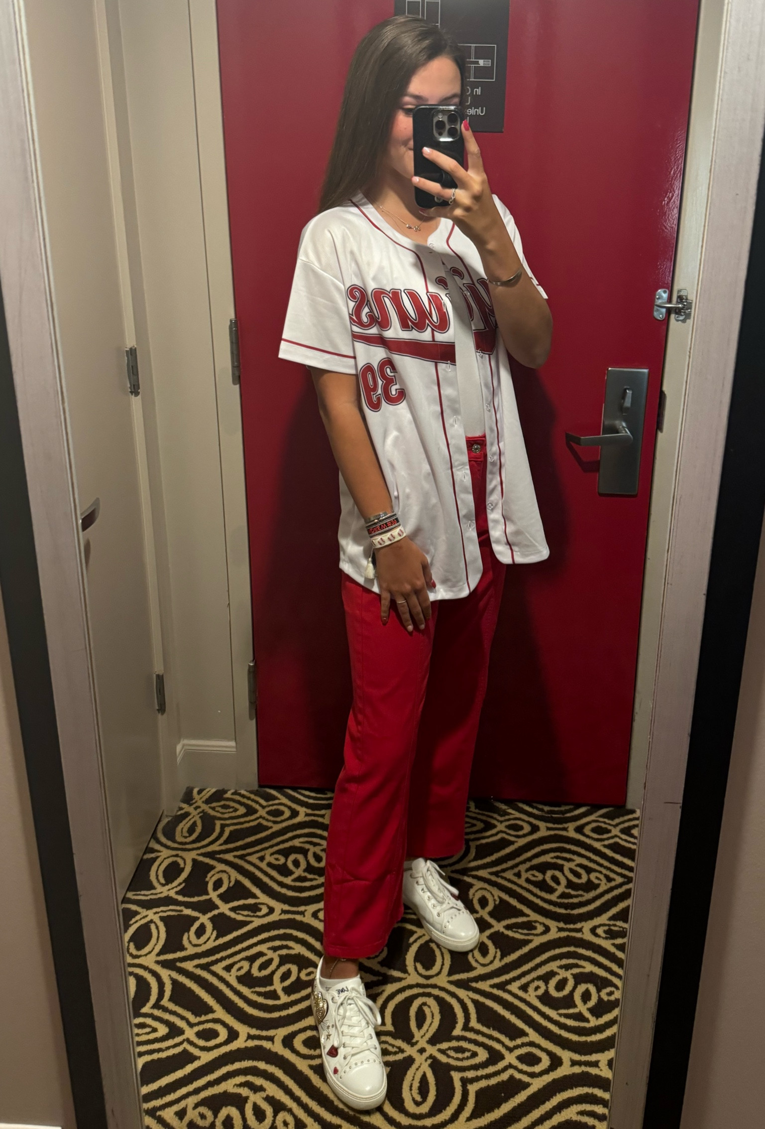 Game day !!!!!!! Let’s go cajuns!!!! 🤟🏼❤️

#LTKfitness #LTKfindsunder50 #LTKstyletip