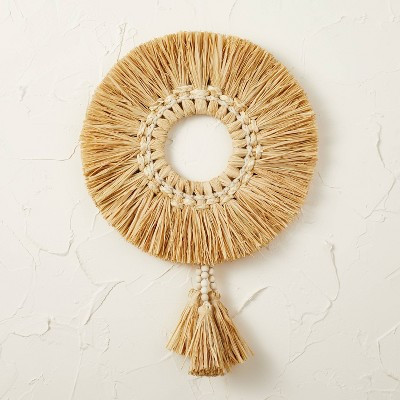 20" Raffia Wreath Natural - Opalhouse™ designed with Jungalow™ | Target