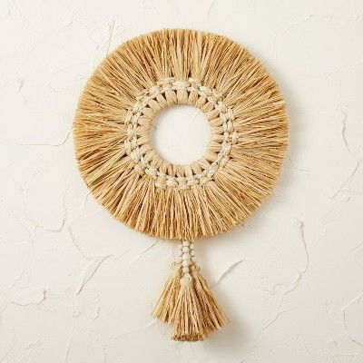 20" Raffia Wreath Natural - Opalhouse™ designed with Jungalow™ | Target