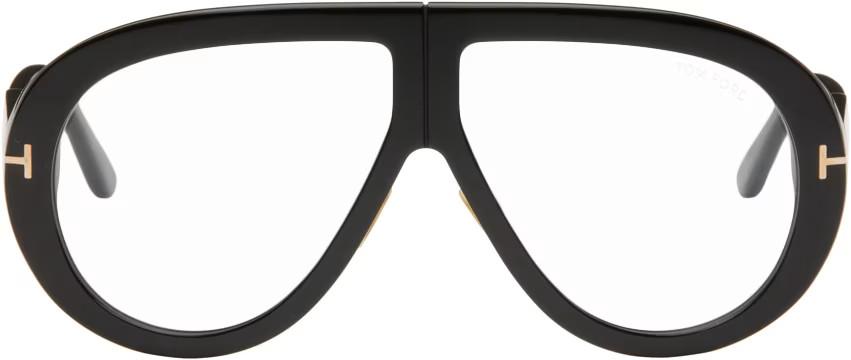 TOM FORD - Black Troy Glasses | SSENSE
