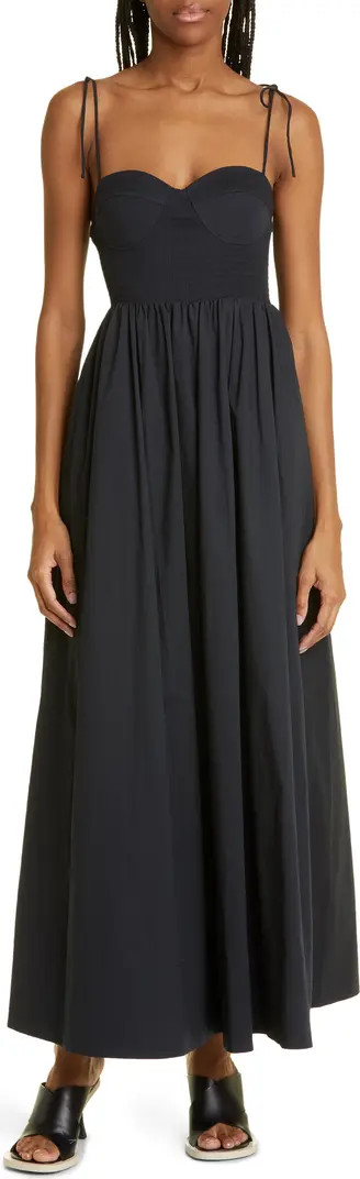 STAUD Landy Tie Shoulder Maxi Dress | Nordstrom | Nordstrom