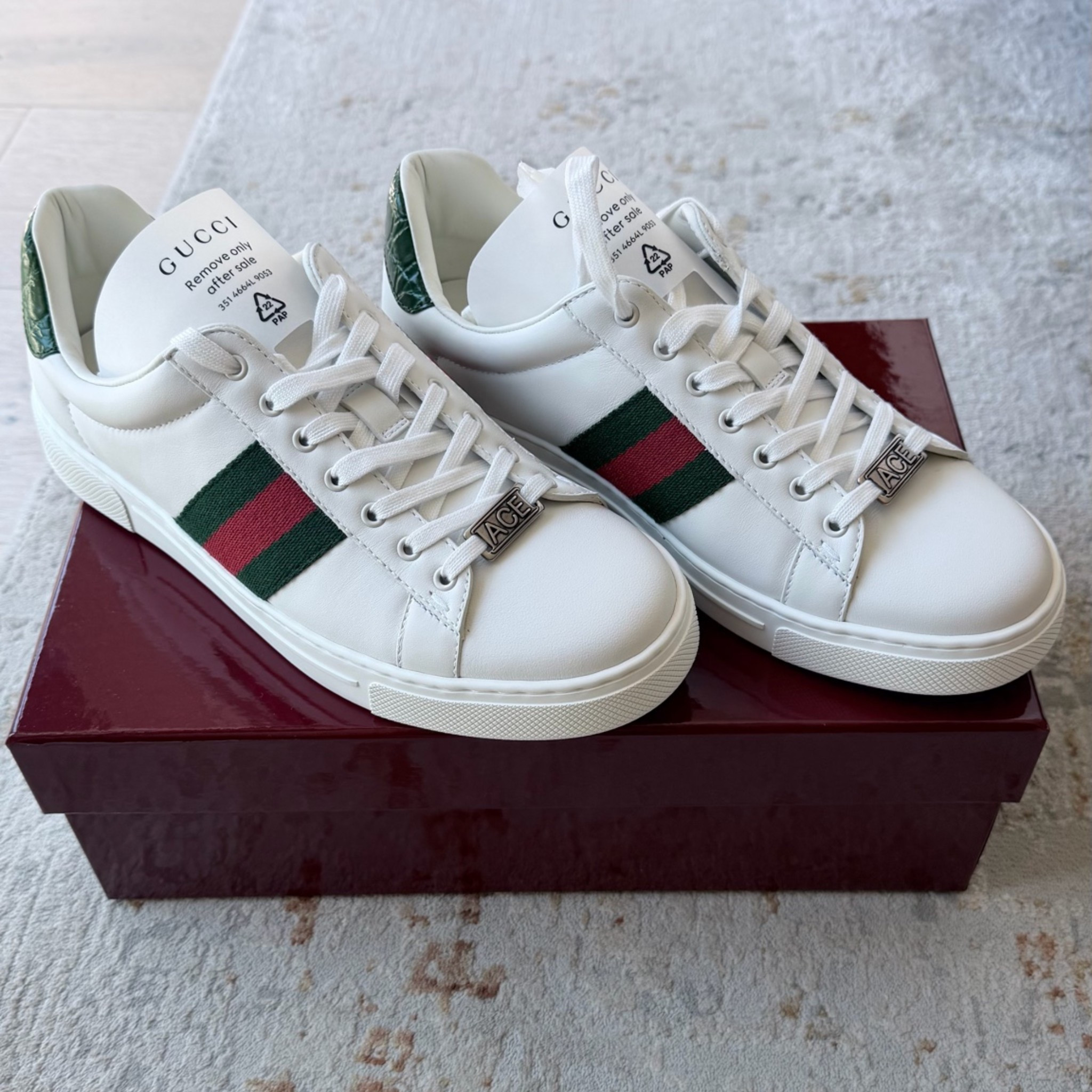 A splurge, but I’ve heard such great things about the comfort of these Gucci Ace sneakers ✨ Perfect for upcoming travel and Cannes Film Festival adventures. I bought my normal size 7.

#LTKootd #LTKTravel #LTKOver40