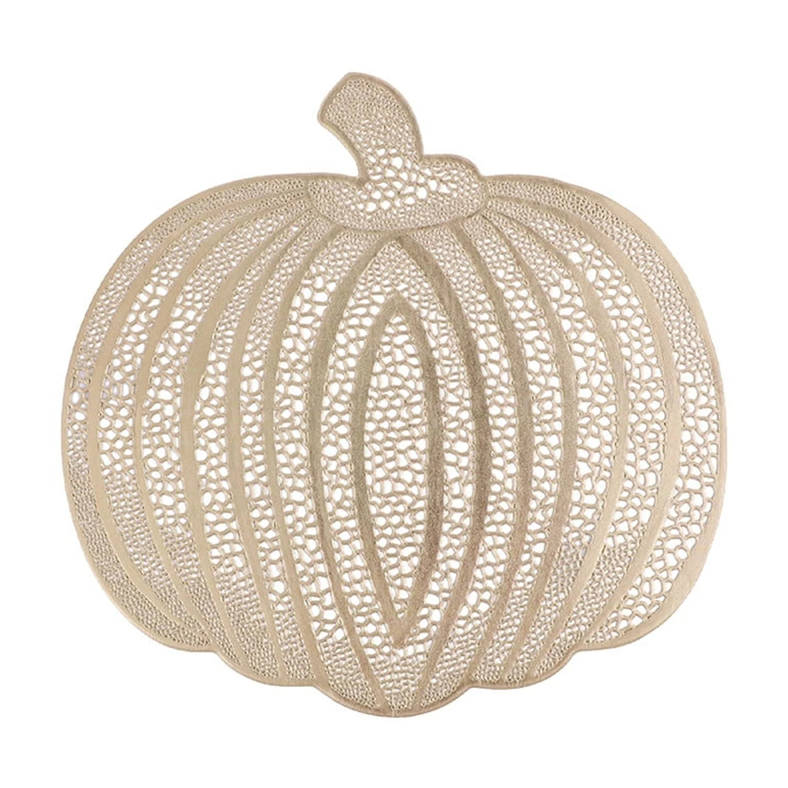 Qocolhg Halloween Decorations Gold Pumpkins Pattern Halloween Placemats, 15 Inch Seasonal Fall Ta... | Walmart (US)