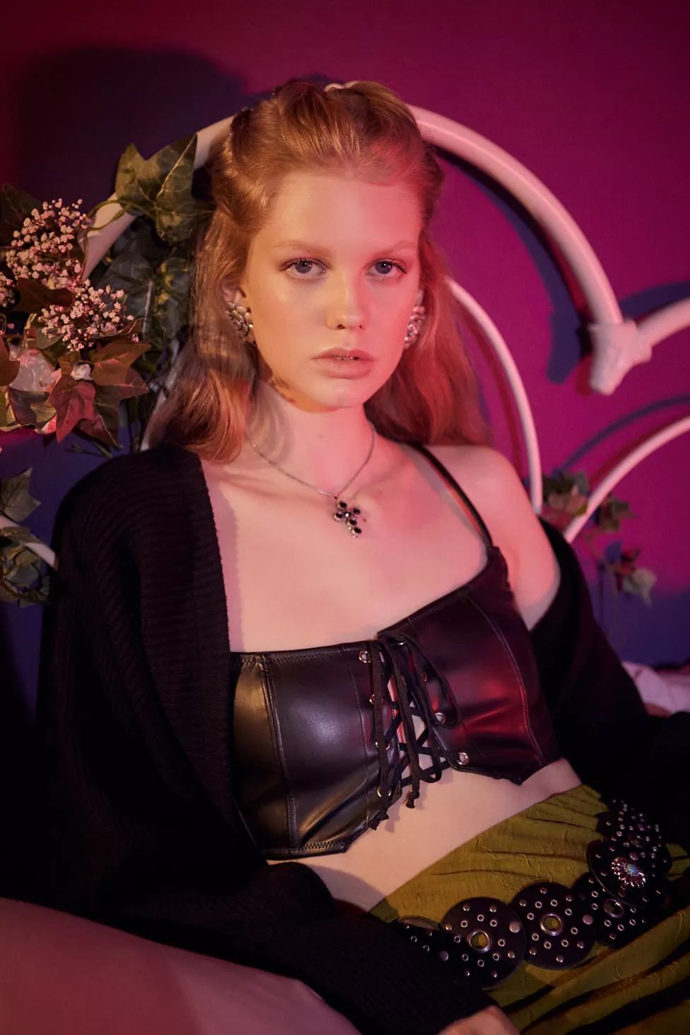 Out From Under Hera Faux Leather Bra | Urban Outfitters (US and RoW)