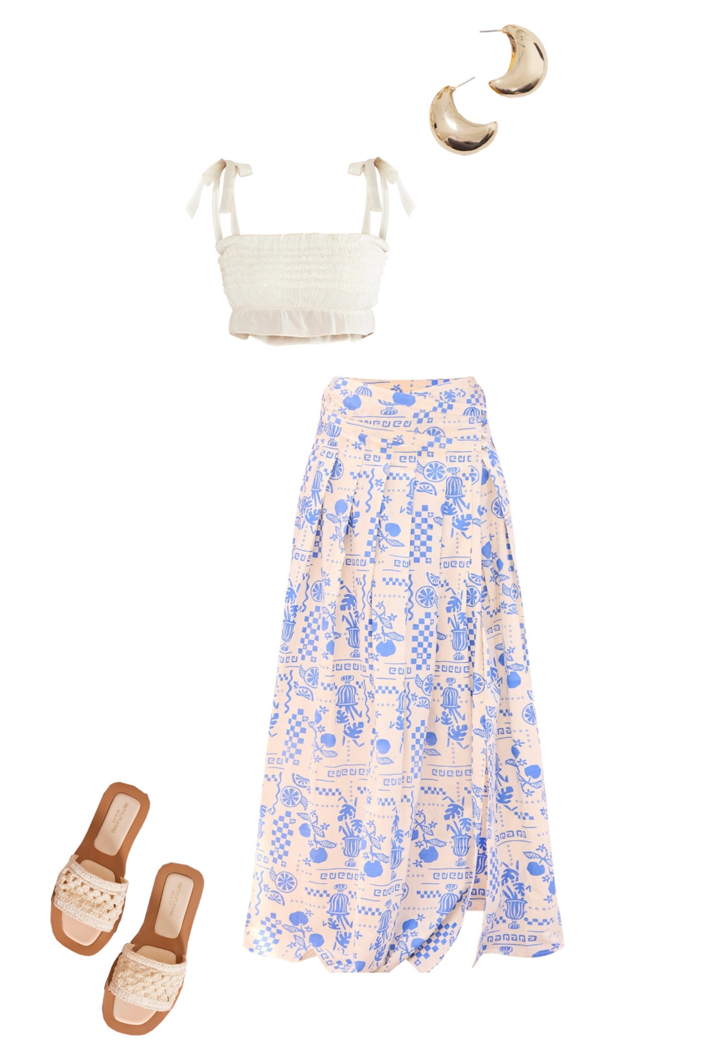 Summer/ outfit inspo!!! 🌊🤍🐚🏝️ (pt 3 of this outfit just with a different top!!)

#LTKStyleTip #LTKU #LTKSummerSales