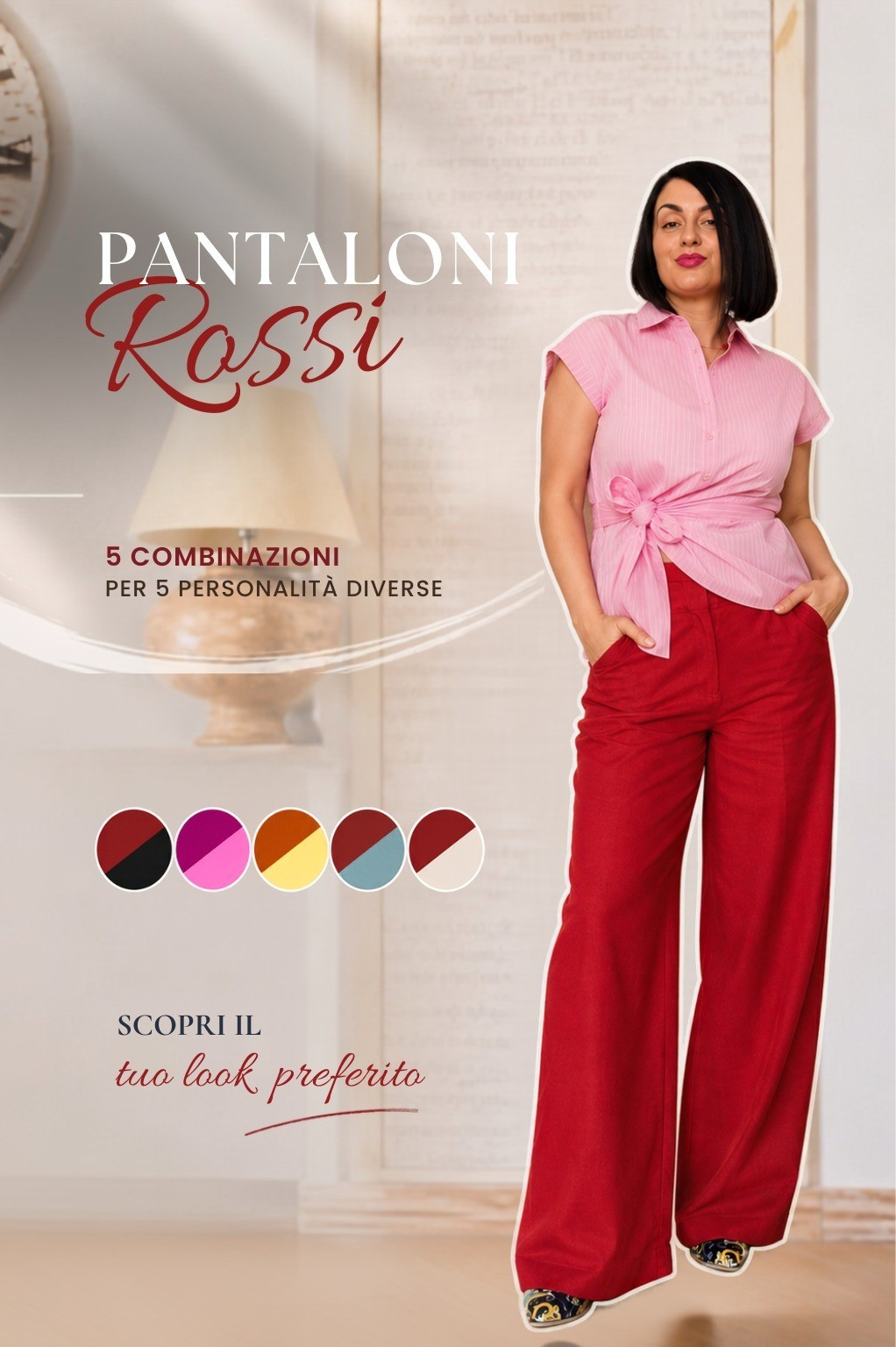 Come abbinare il pantaloni rossi in 5 combinazioni.

#LTKitalia #LTKsummer #LTKeurope