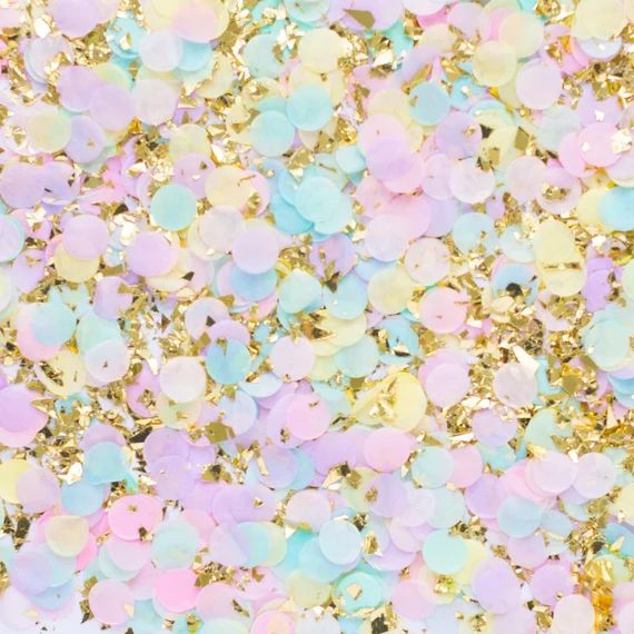 Pastel Ice Cream Party, Ice Cream Party Decorations, Sprinkle Party Decor - Cupcake Confetti | Etsy (US)