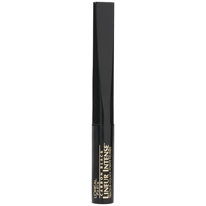 L'Oreal Paris Makeup Lineur Intense Felt Tip Liquid Eyeliner, Carbon Black, 0.05 fl; oz. | Amazon (US)