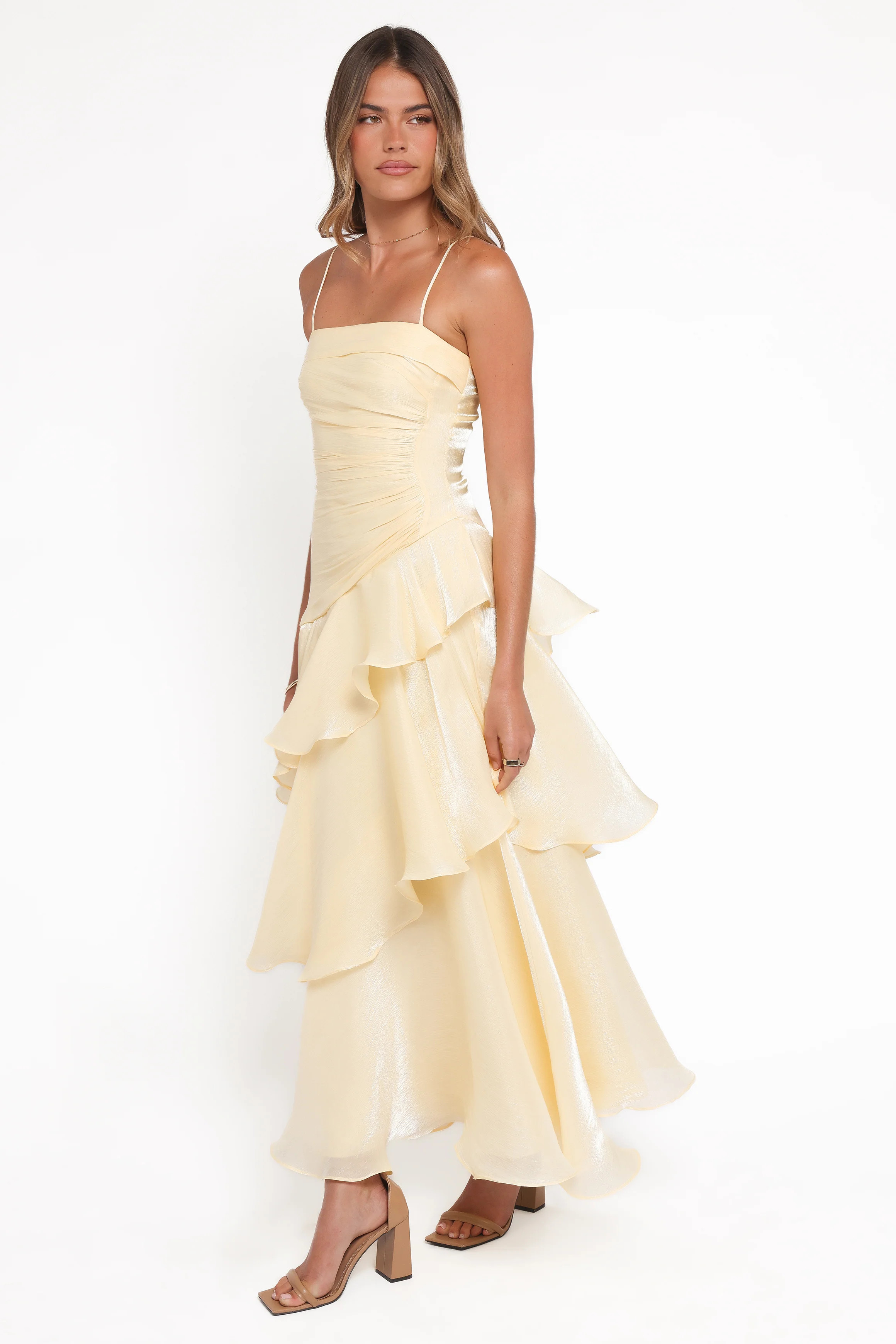 Rosalie Maxi Dress - Butter Yellow | Petal & Pup (US)