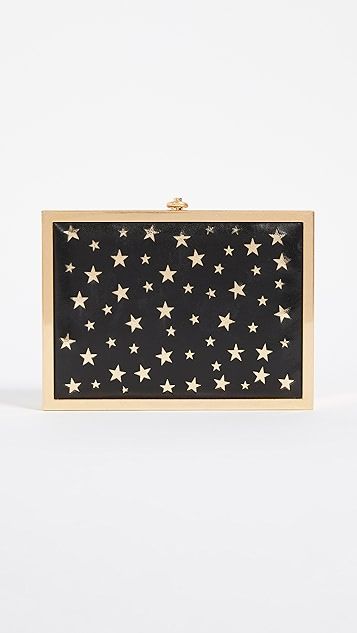 Darla Laser Cut Stars Box Clutch | Shopbop
