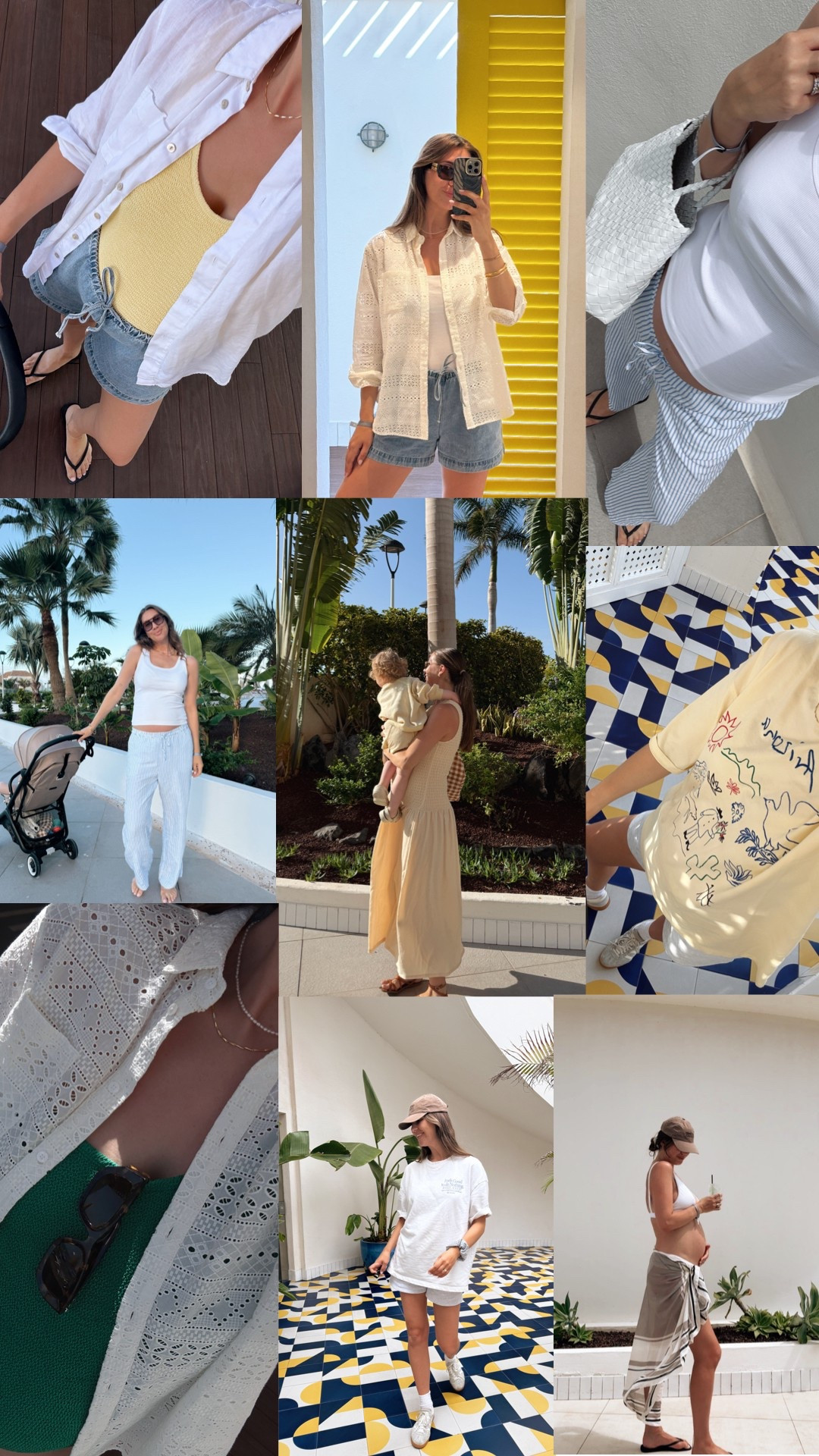 Holidays Bump Fits 💛🏝️🌞 

#LTKireland #LTKeurope #LTKmaternity