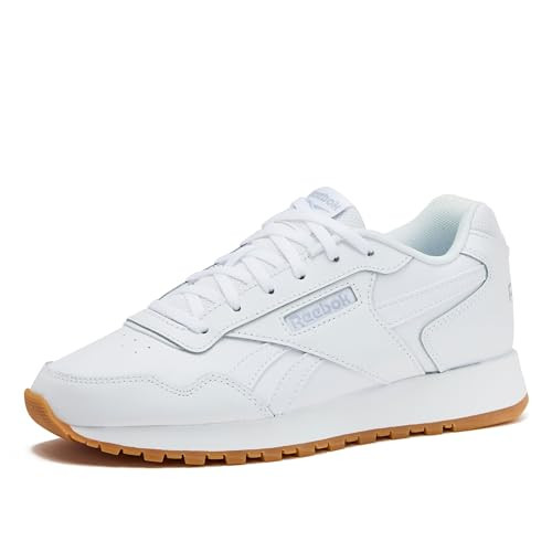 Reebok Glide Sneakers for Women - Black or White Tennis Shoes Size 5 to 11, White/Cold Grey/Gum, 9.5 | Amazon (US)
