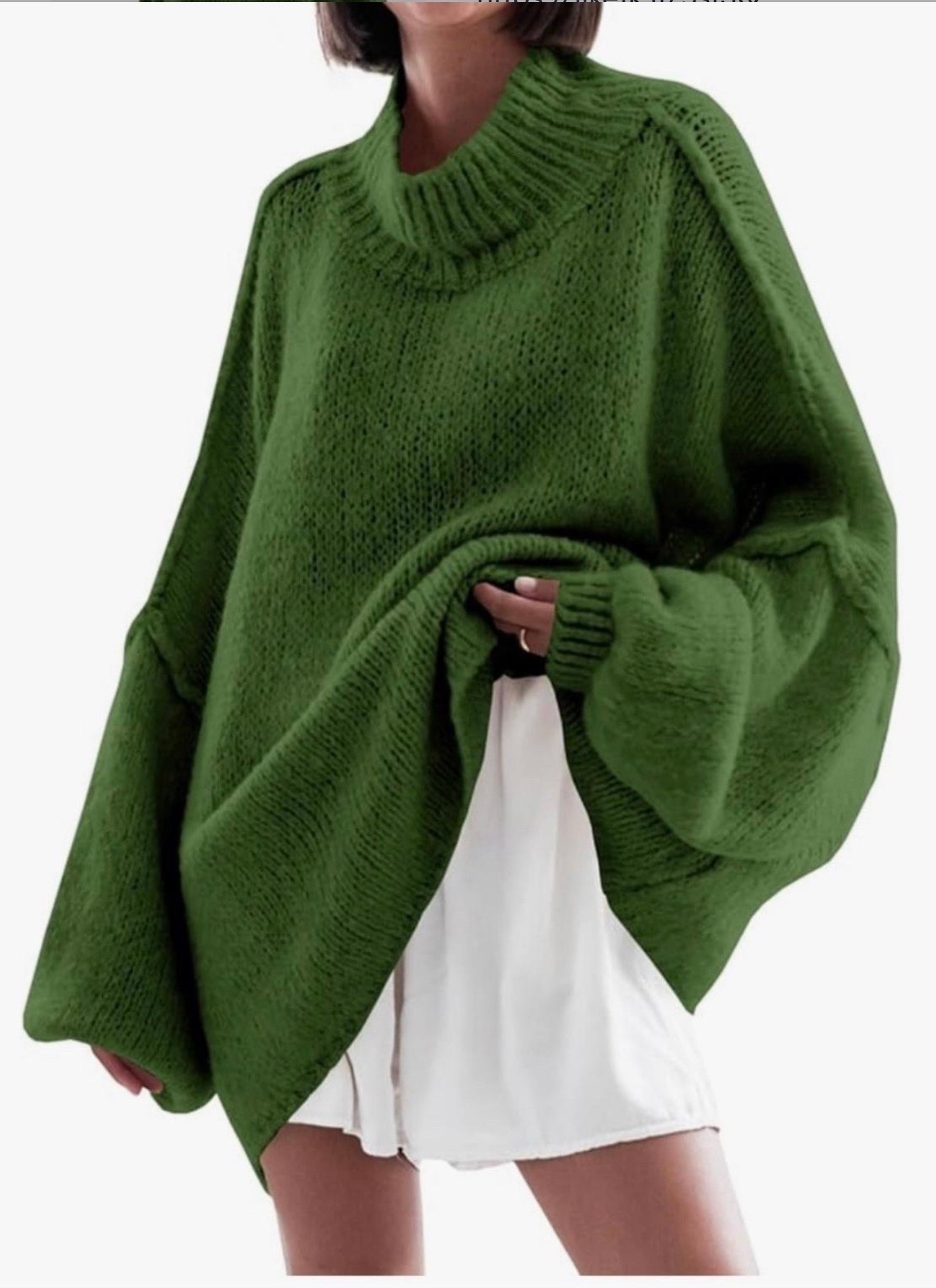 Oversized sweater on sale
  It’s really oversized so stay with your true size 
#fallfashion