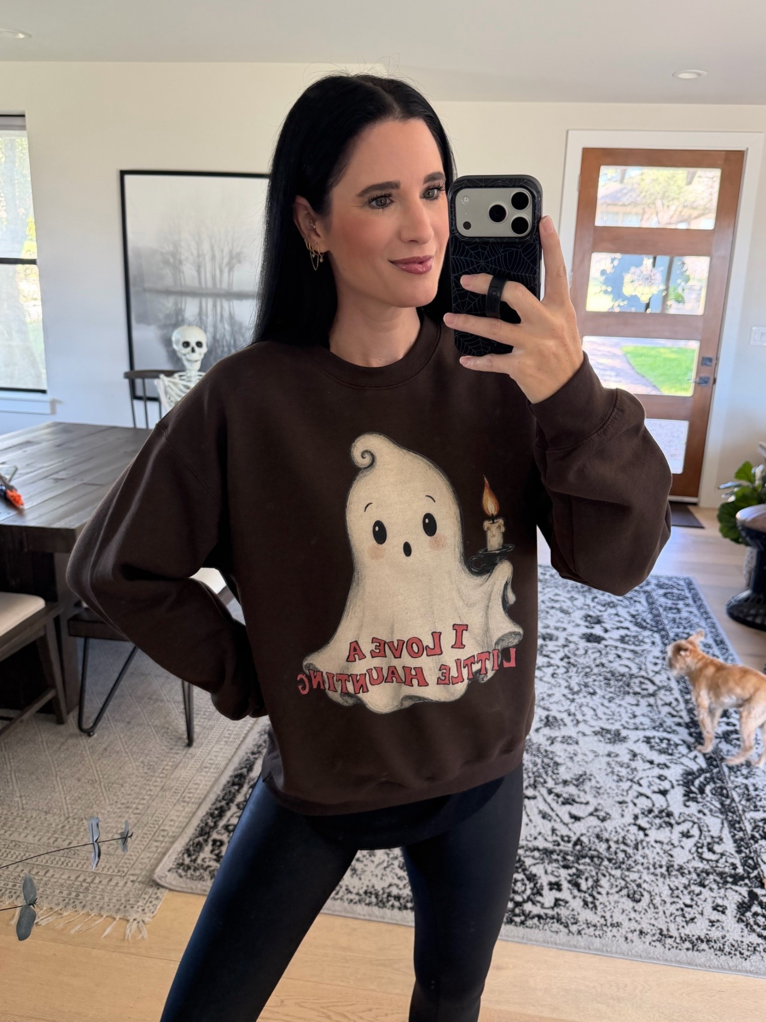 I love a little haunting! 👻 Rounded up a ton of my favorite Halloween sweatshirts! I’m in the size medium in all.