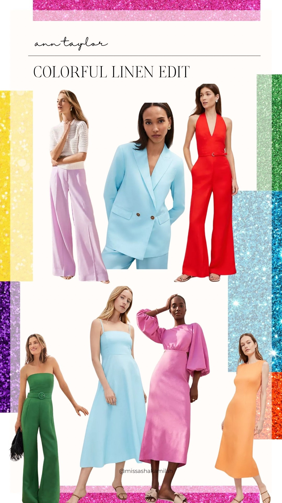 Colorful Linen Finds at Ann Taylor✨ (50% off this weekend!) Most under $100

#LTKFindsUnder100 #LTKSeasonal #LTKStyleTip