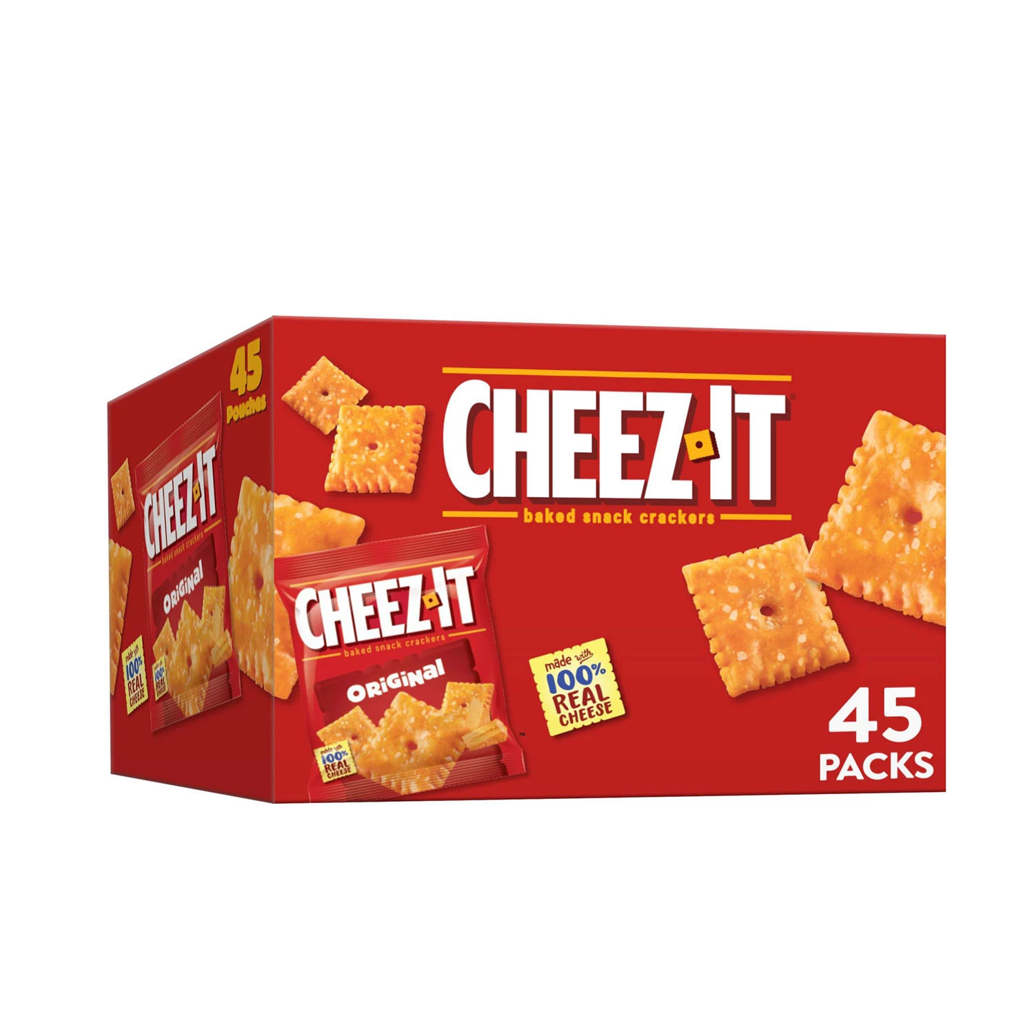 Cheez-It Original Baked Snack Crackers 1.5 oz., 45 pk. | Sam's Club