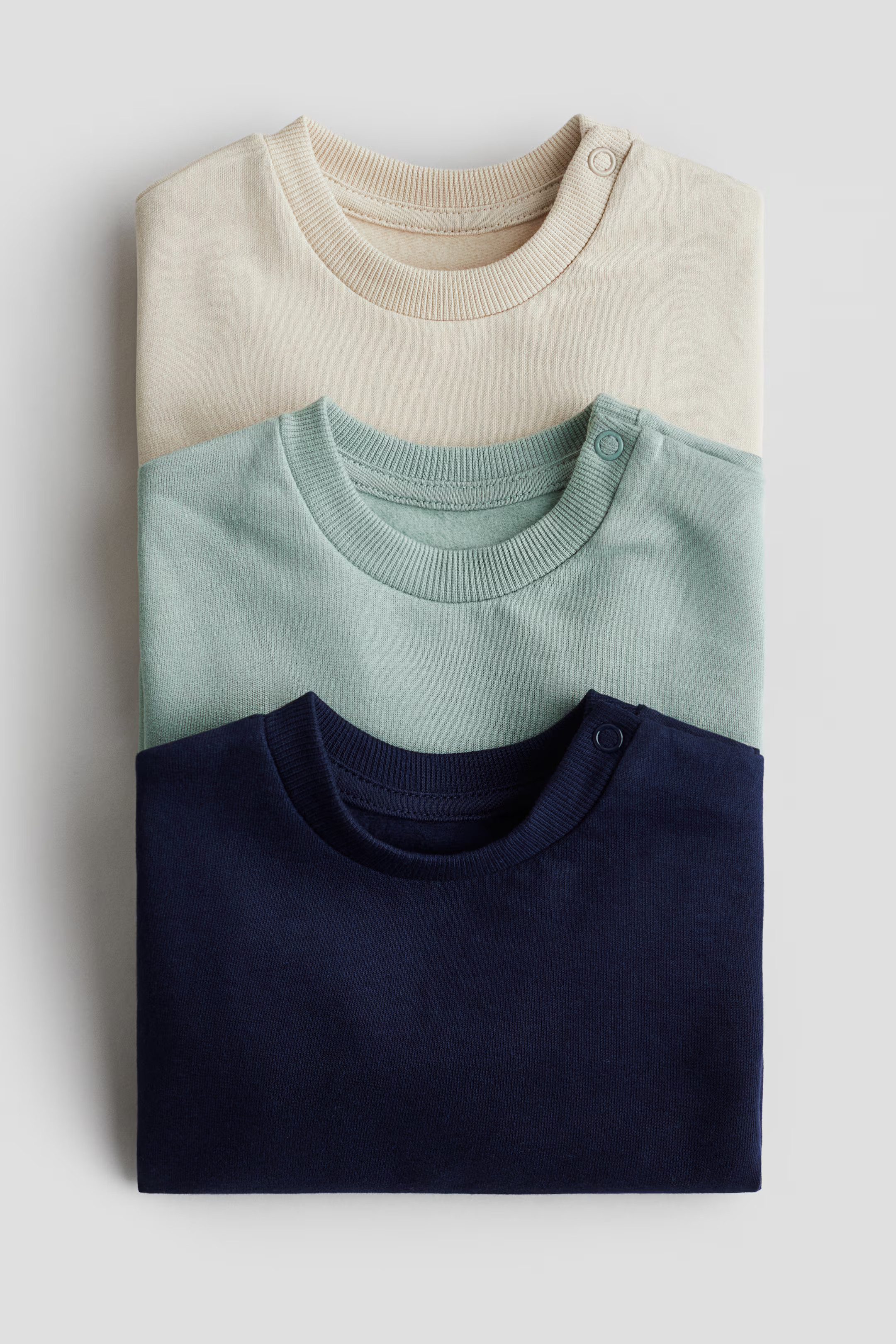 3-pack Cotton Sweatshirts | H&M (US + CA)