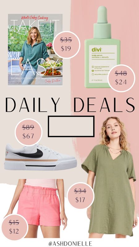 Daily deals - daily discounts - old navy sale - target spring fashion - Nike sneakers on sale - cook books on sale - ultra beauty sale - Divi on sale - spring beauty - spring dresses on sale - spring fashion 

#LTKsalealert #LTKSeasonal #LTKfindsunder100